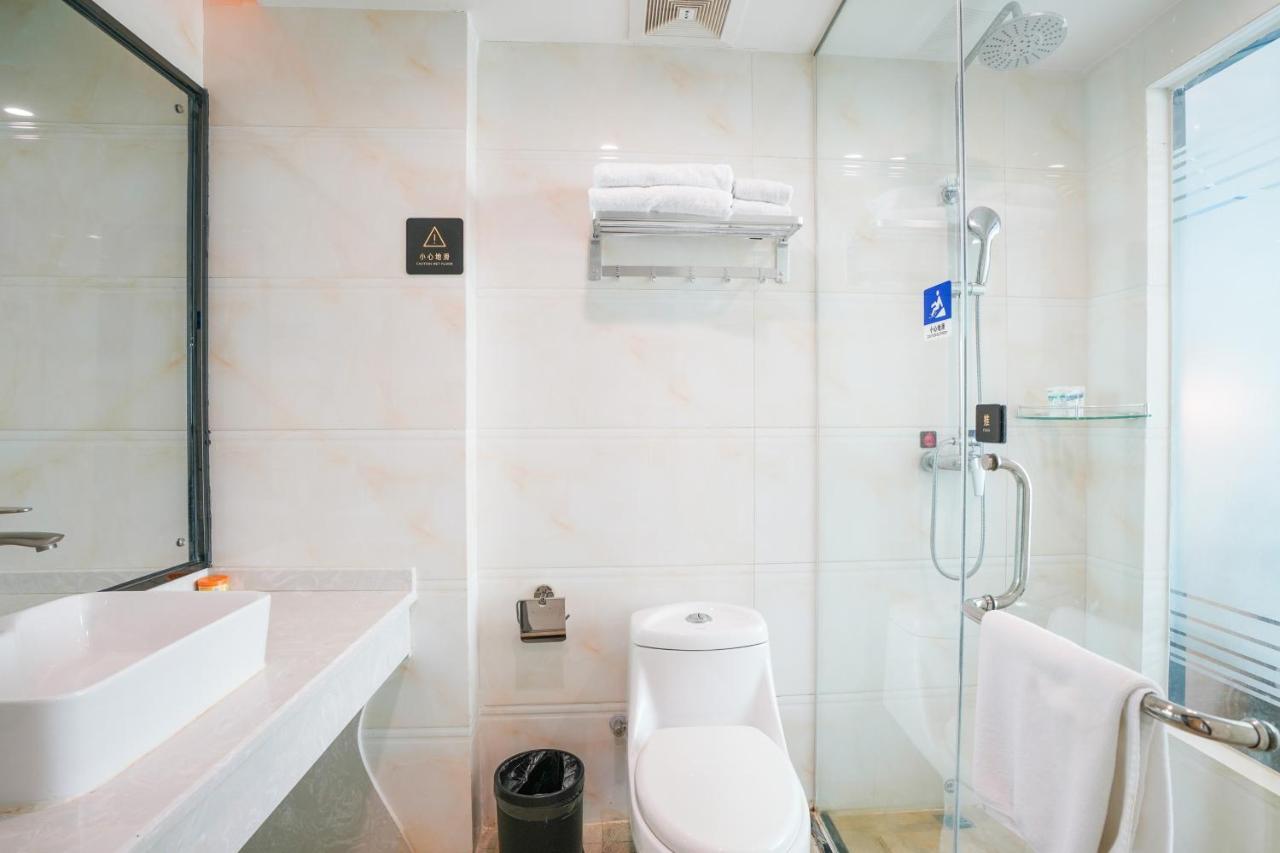 Felice Hotel-Guangzhou Baiyun International Airport Renhe Metro Station Branch Kanton Exterior foto